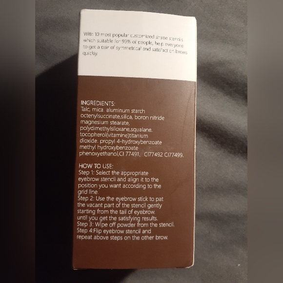 Eyebrow Powder Kit with Brushes & Stencils - Picture 2 of 5